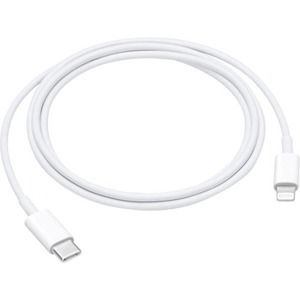 Apple - 3.3' USB Type C-to-Lightning Charging Cable - White